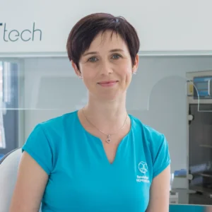 Mgr. Martina Pešáková Direktorin des Embryologielabor Repromeda