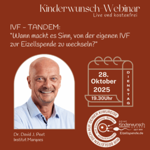 Kinderwunschklinik Institut Marques, Barcelona - IVF - TANDEM Wann macht es Sinn, von der eigenen IVF zur Eizellspende zu wechseln