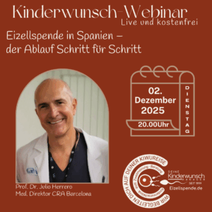 Eizellspende in Spanien – der Ablauf Schritt für Schritt -mit Professor Dr. Julio Herrero von CRA Barcelona